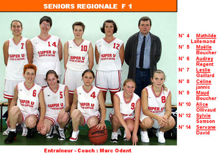 seniors regionale F1